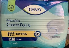 Image of Tena ProSkin Comfort Extra Large Shaped Incontinence Pads 40 Piece x 6 packages