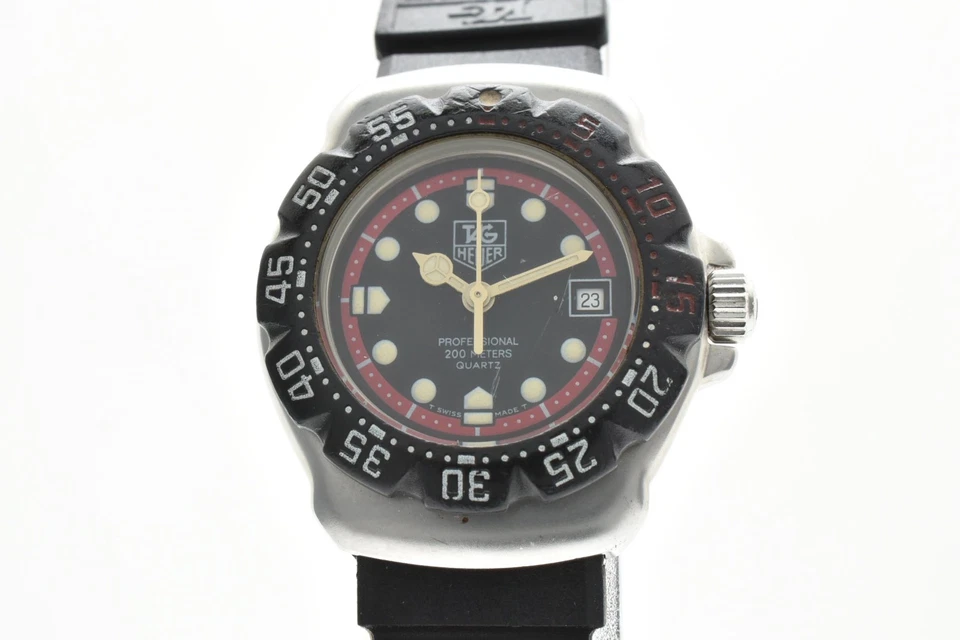 Reloj Damas Vintage [N COMO NUEVO] Tag Heuer Formula 1 WA1414 Negro Qz 27mm JAPÓN Foto 4 de 4