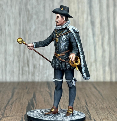 painted Toy soldiers for a gift Tabletop Miniature Hidalgo. model 54mm (60mm)
