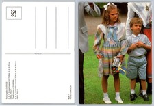 Swedish Royalty Postcard Princess Victoria Prince Carl Philip Children Esselte