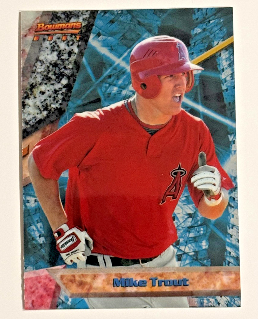 2011 Bowman - Bowman's Best Prospects - Mike Trout - #BBP9 - ANGELS - ROOKIE!