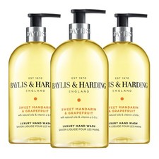 Baylis  Harding Sweet Mandarin and Grapefruit Hand Wash, 500 ml Pack of 3 - V... 6.41 per litre