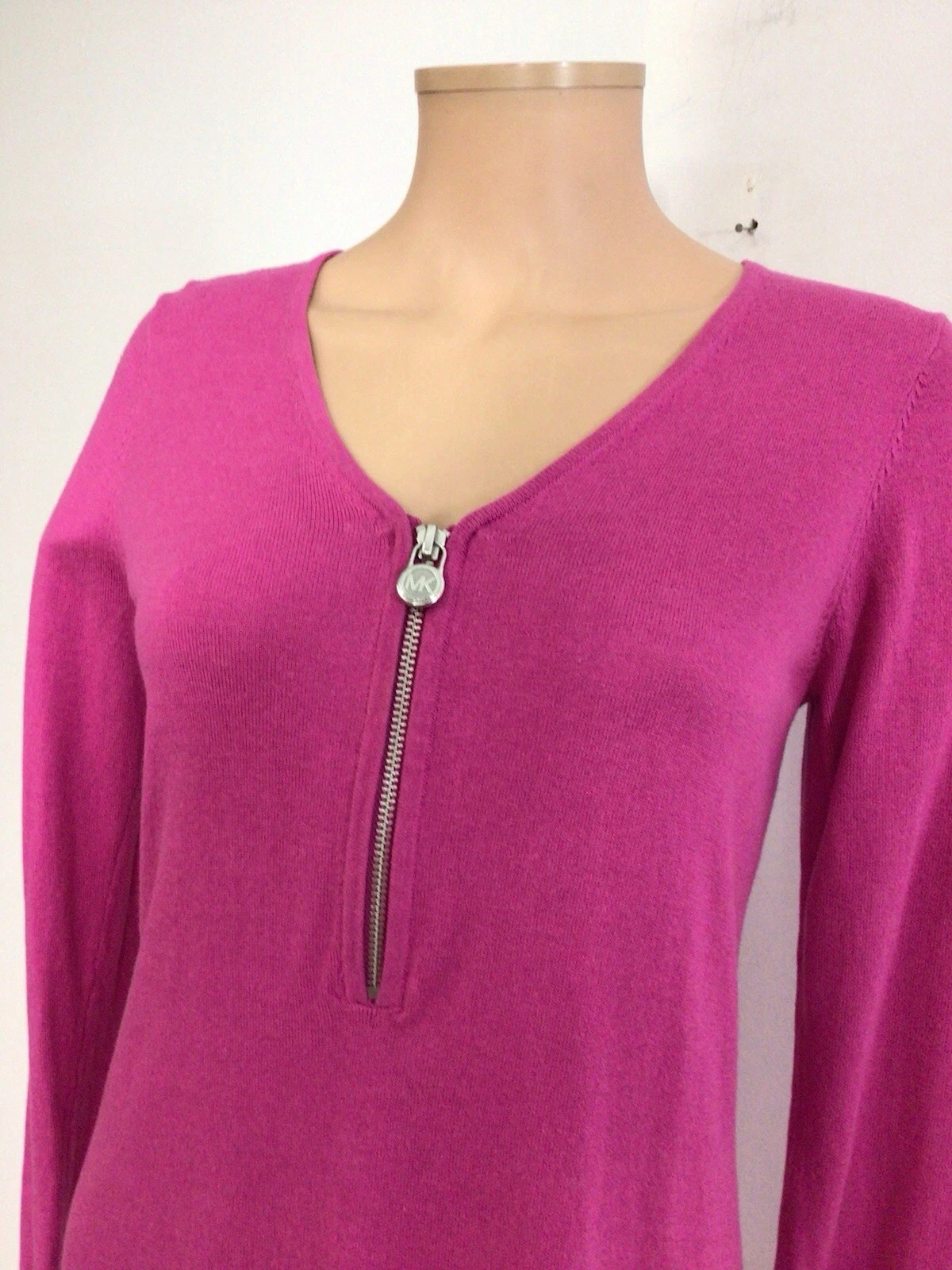 Michael Kors Vestito Maglione Rosa Donna XS