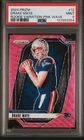 2024 Panini Rookie Drake Maye #329 Pink Wave Prizm Variation (RC) - SSP PATRIOTS