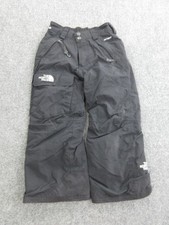 North Face Pants Boys 6 Black HyVent Waterproof Insulated Snow Ski Winter