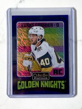 Lukas Cormier /100 Blue Luster OPC Platinum 2024-25