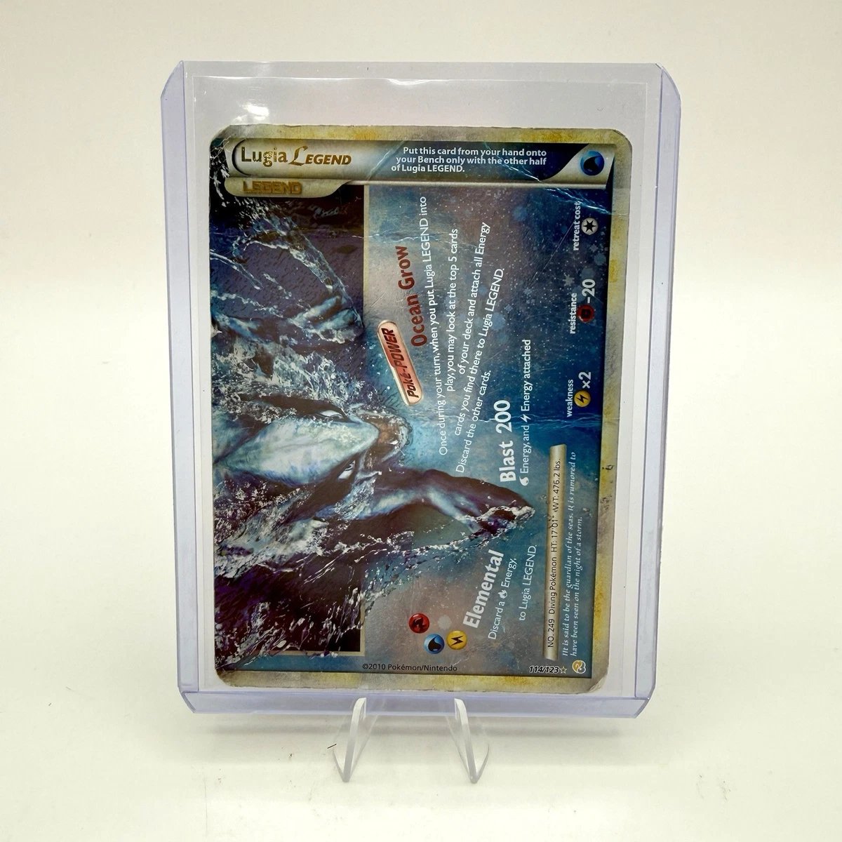 ルギア lugia プロモ　英語版　レジェンド Lugia Pokémon TCG Heartgold & Soulsilver English Collectible