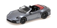 1:43 Minichamps Porsche 911 (992.2) Carrera Gts Cabriolet Grey 2024 410064132 Mo