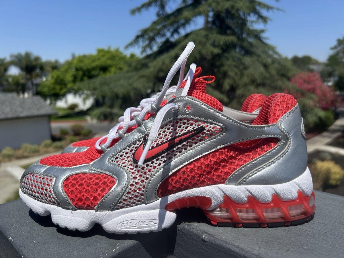 シリアス SP Rare Nike Air Zoom Spiridon Cage 2 Track Silver Grey Red CJ1288