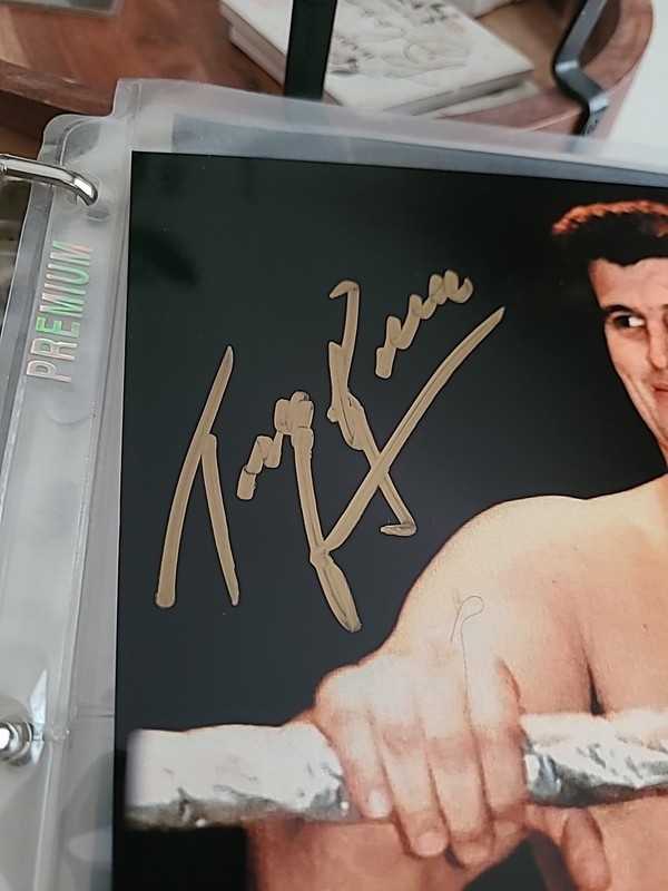 Vintage Tony Garea WWF WWE Signed Autograph 8" X 10 Photo Pro Wrestling    WWWF.