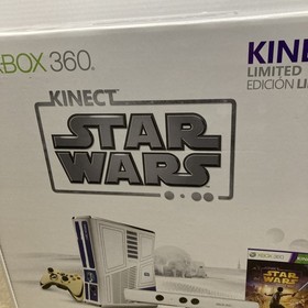 Xbox 360 Kinect Star Wars Limited Edition Console (SEALED) Rare