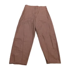 Ruti Womens Barrel Leg Pants Size 3 Brown Tan Casual Trousers