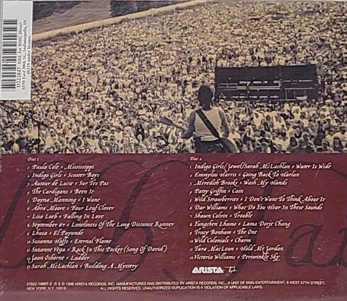Lilith Fair A Celebration of Women in Music 2 CD 1998 Arista Club Edition - Picture 2 of 10