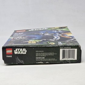 LEGO 75002 Star Wars AT-RT 100% Complete Unused Contents 2013 222 Pieces