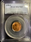 1950-S LINCOLN 1C MS65 RD