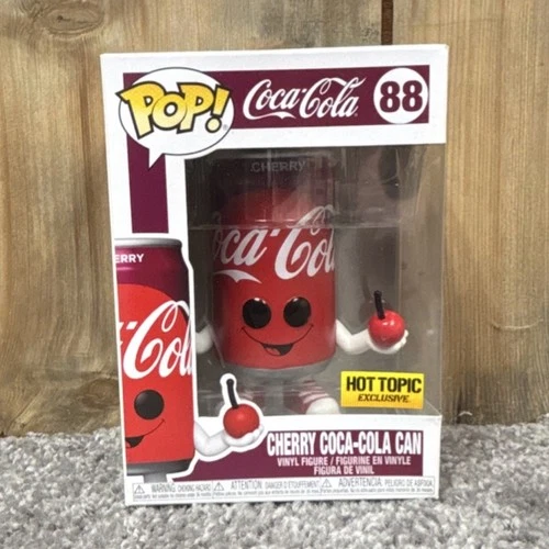 Funko Pop! Cherry Coca-Cola Can #88 Hot Topic Exclusive Vinyl Figure Ad Icons