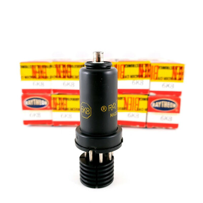 10 x 6K8 / VT-167 TUBE. MARKE RAYTHEON. M65.E555