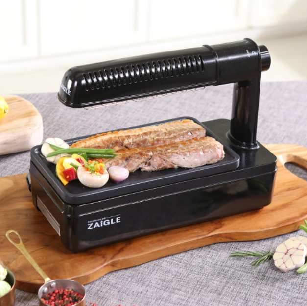 ZAIGLE Party Infrared Electric Grill Smokeless Grill BBQ Party