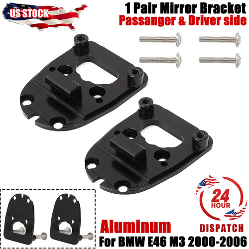 Kit de soporte de espejo retrovisor para BMW E46 M3 2000-06 fija el espejo retrovisor disquete E46 M3 EE. UU. - Imagen 1 de 11