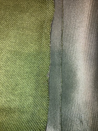 Vintage Green Sewing Fabric Remanent 36” X 1.5yards - Picture 3 of 3