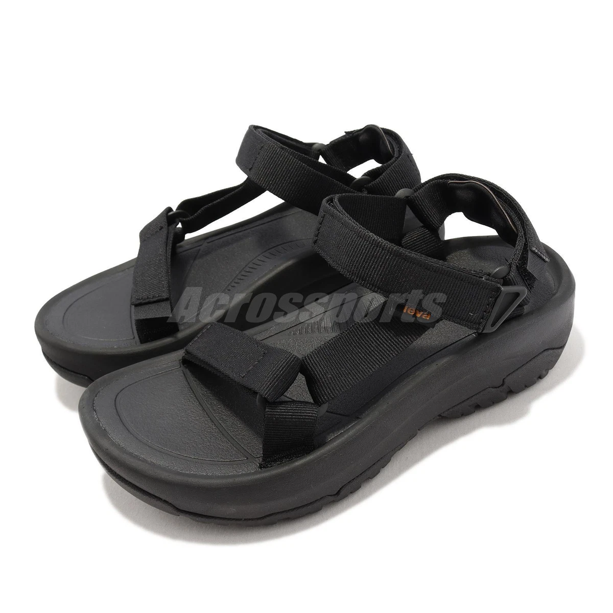 Sandalias de agua Teva Hurricane XLT2 negras para mujer con correa