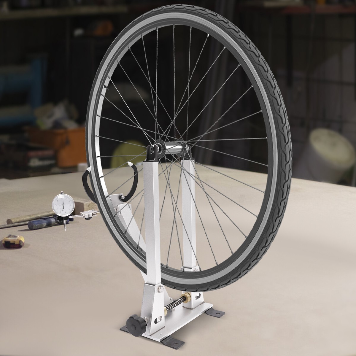 Bike Wheel Truing Stand Tire Rims Wheel Repair Tool Bicycle