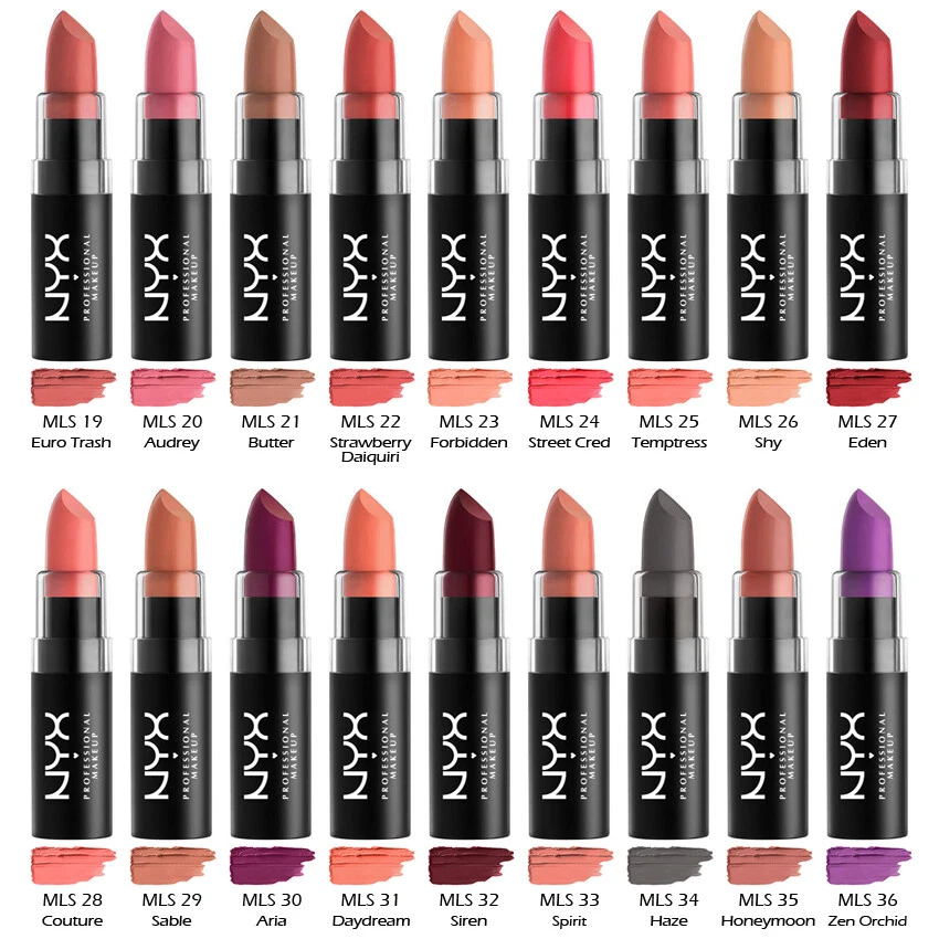 1 NYX Matte Lipstick - Silky Matte Finish "Pick Your 1 Color" *Joy's cosmetics* - Image 2 of 4