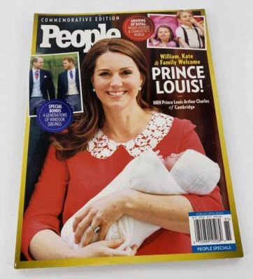 People Magazine William Kate Family Welcome Prince Louis 2018 Commemorative Edit - Image 1 of 4