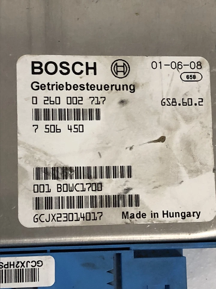 Módulo de control de transmisión BMW 540i 740i 1999,2000,2001 0 260 002 717, OEM Foto 2 de 4
