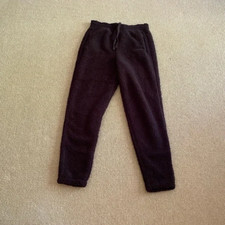 Skims Espresso High Pile Jogger Pants, Size Medium New