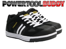 Stanley Cody Stripe Safety Trainer Sizes 6-12 Black/White - STCCODY