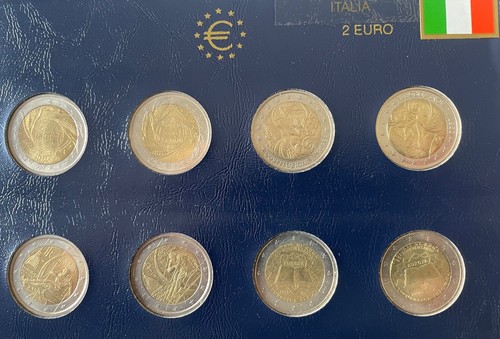 LOT DE 6 Pieces De 2 Euro Commemoratives De France EUR 12,00 - FR