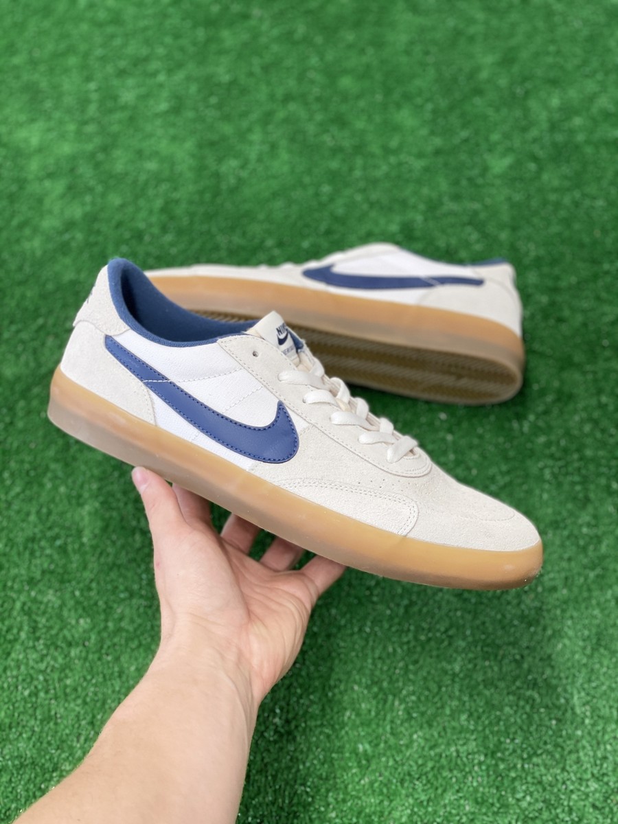 Nike SB Heritage Vulc Summit White Navy Gum Mens CD5010-102 NEW Sz