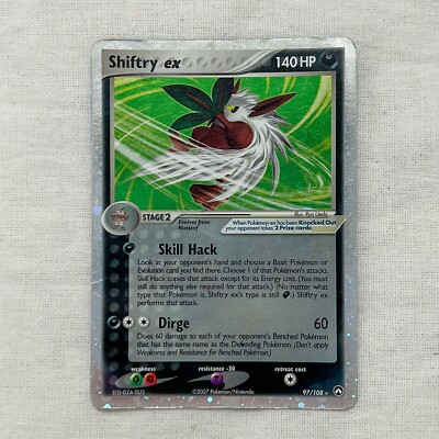 Shiftry EX Power Keepers 97/108 - Ultra Rare Pokémon Card | eBay