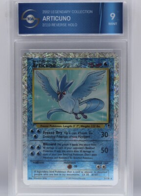 Pokemon TGA PSA 9 Articuno Legendary Collection Reverse Holo Mint