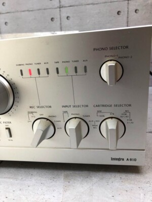 ONKYO Integra A-810 Integrated Amplifier – Tested & Working Japan