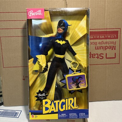 Vintage 2003 Barbie Batgirl DC Comics Superhero Doll Mattel B5835 - New in Box
