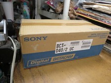 sony betacam bct d40/2 Case of 10 Tapes