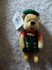 VINTAGE DISNEY WINNIE THE POOH OCTOBERFEST GERMAN PLUSH NWT