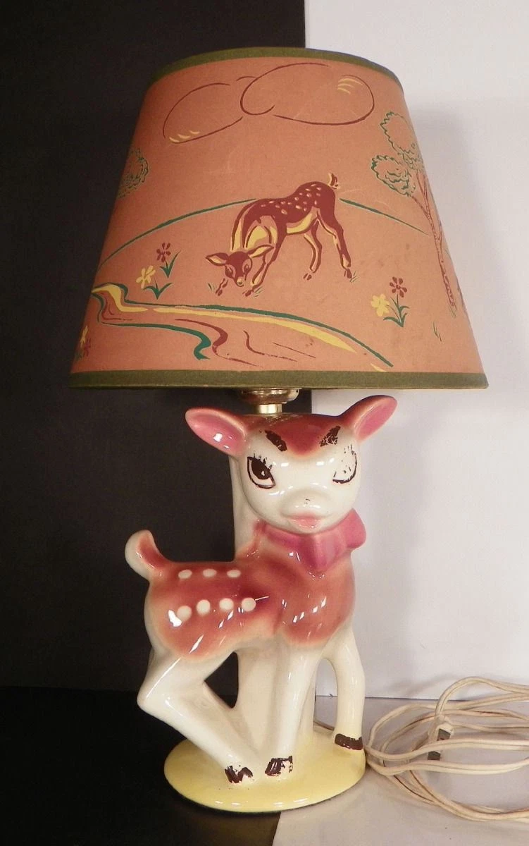 Deer lamp for nursery deals