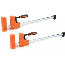 Jorgensen 2 pieces Parallel Jaw Bar Clamp Cabinet Master 24-inch 90° clamping