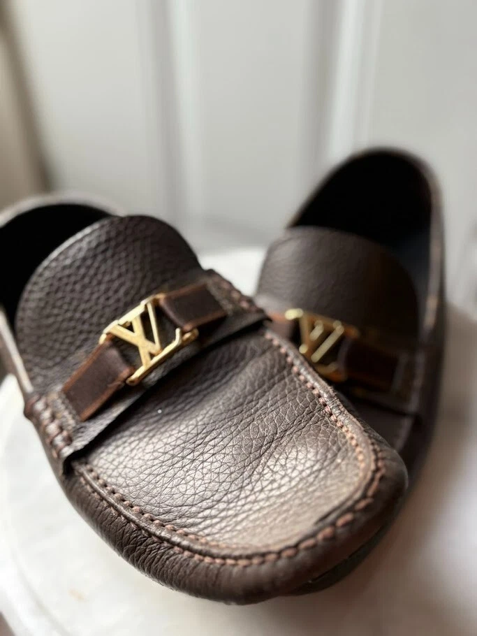 Louis Vuitton Moccasin Brown Casual Shoes for Men for sale - eBay