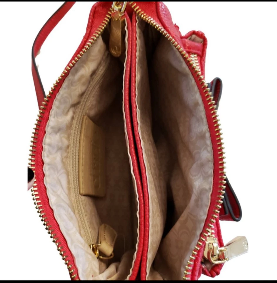 Charming Charlie красный бант маленький через плечо сумочка новый без ЯРЛЫКОВ * Бесплатная доставка * - Изображение 3 из 4