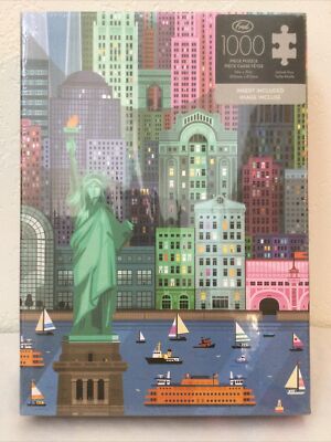 NEW FRED New York City Little Friends of Printmaking 1000 Piece Jigsaw Puzzle