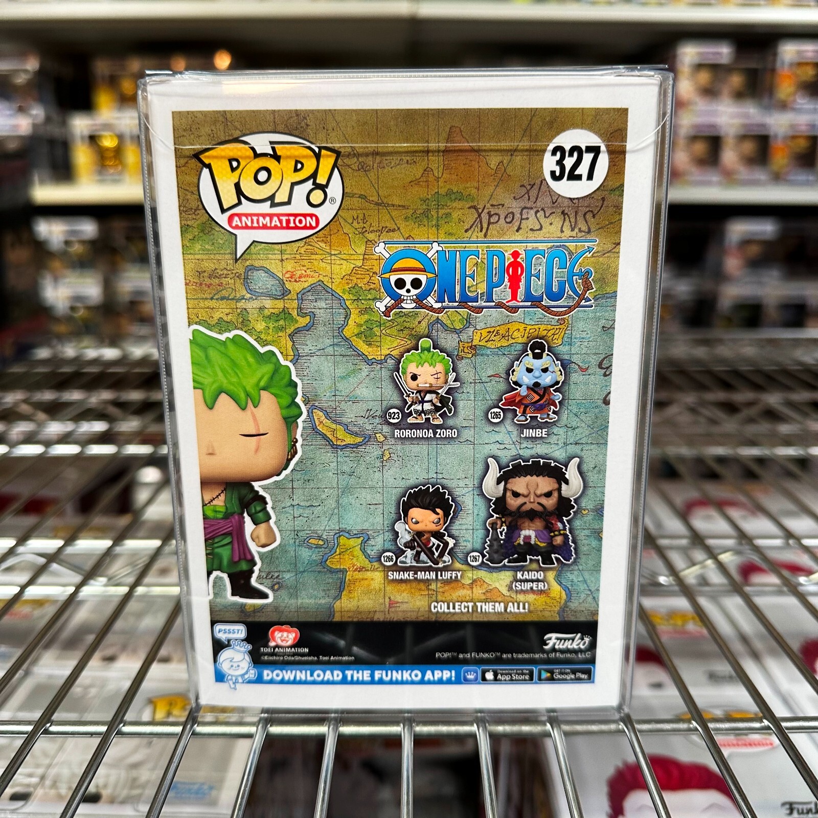 One Piece - Porte clés Pop Roronoa Zoro