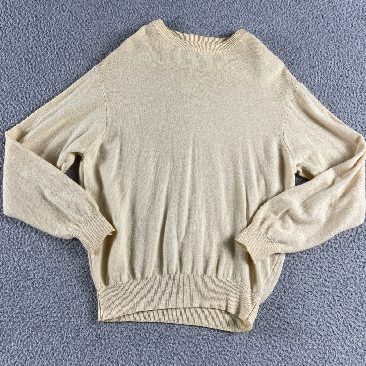Benetton top lambswool pullover
