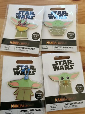 Disney + Star Wars Pin Mandalorian Limited Edition Release Groku The Child Yoda