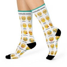 Emoji Chart Socks