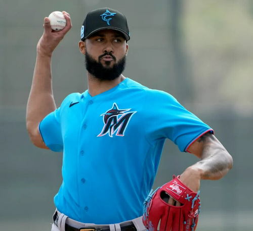 Sandy Alcantara Signed Miami Marlins Jersey (PSA COA) 2022 N.L. Cy Young Award - Picture 5 of 6