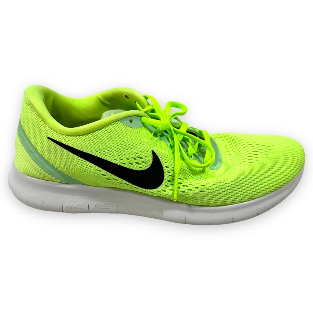 album Verspreiding tempo Nike Womens Free Rn Running Shoes Green Volt Neon 831509-301 Mesh Lace 9.5  | eBay